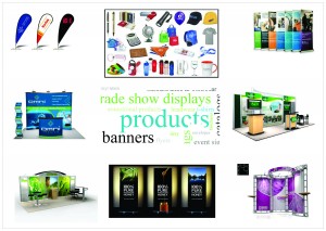 Trade show signs